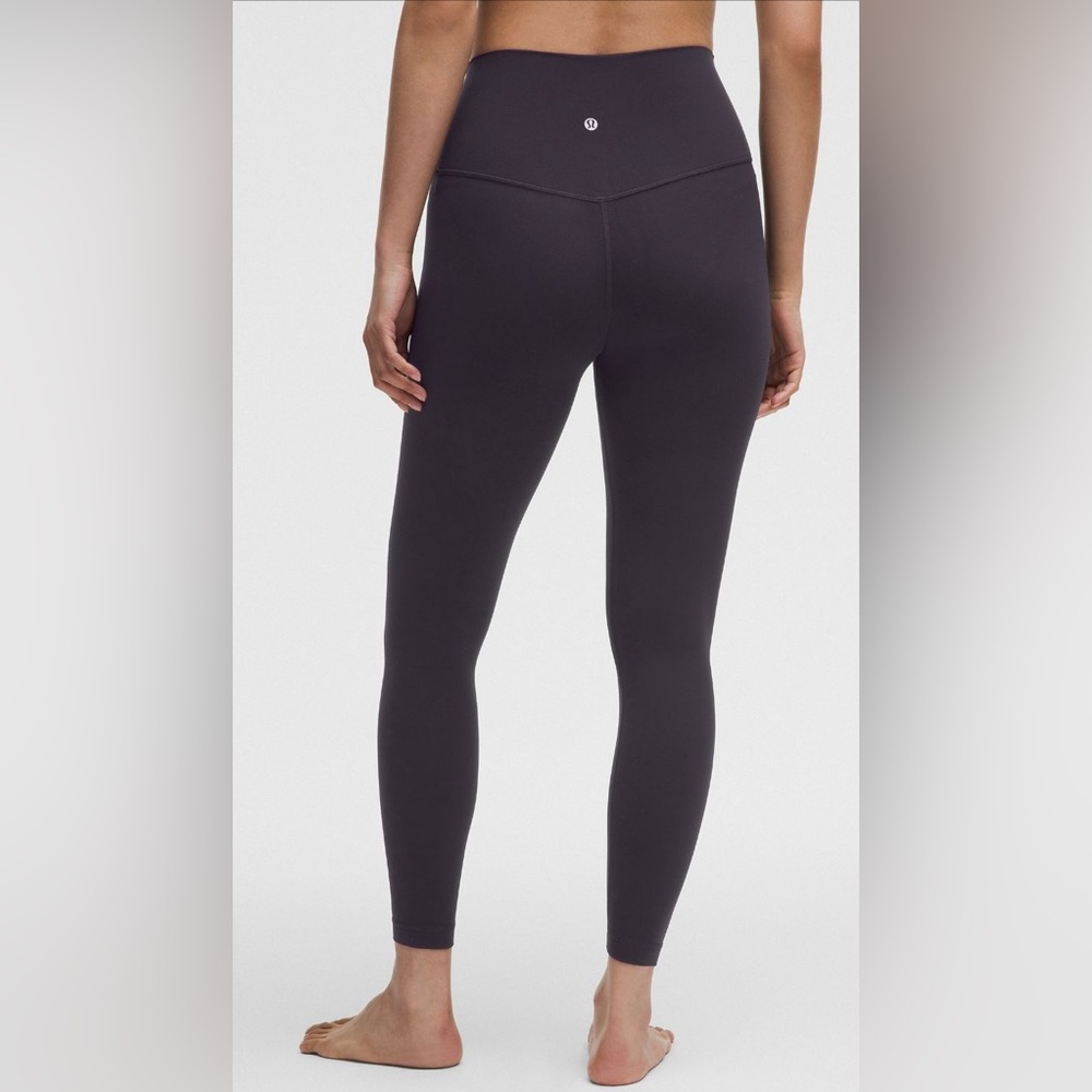 lululemon athletica high rise leggings 25” midnight moth size 2MSRP $98